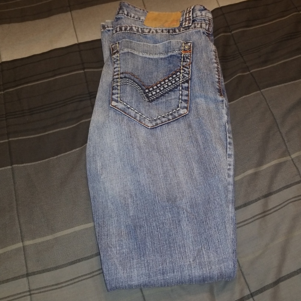 30×34 western petrol jeans (peyton)